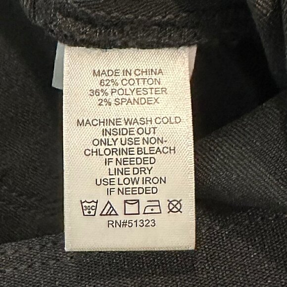 1.State Black Faux Leather Size XSmall Leggings - Picture 4 of 4